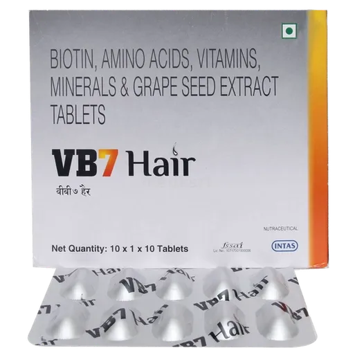 vb 7 hair tablet 10's